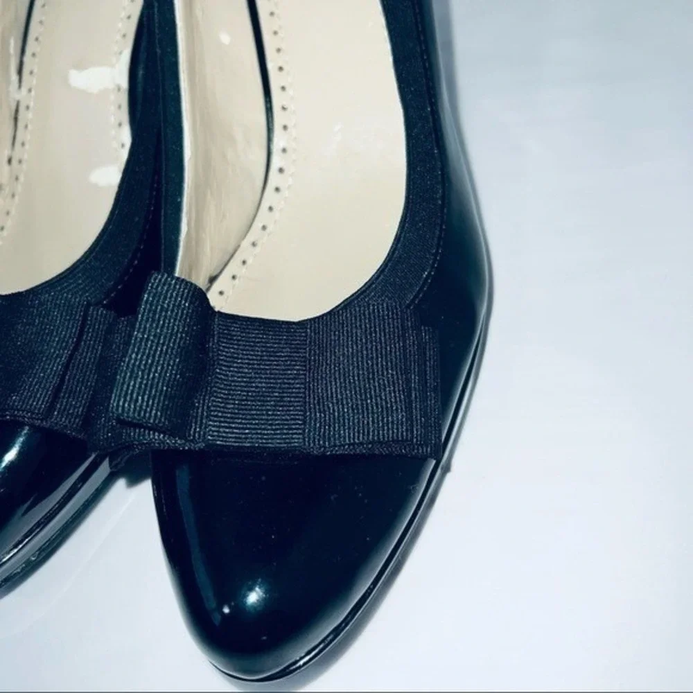 Adrienne Vittadini Black‎ Posy Heels Size 10